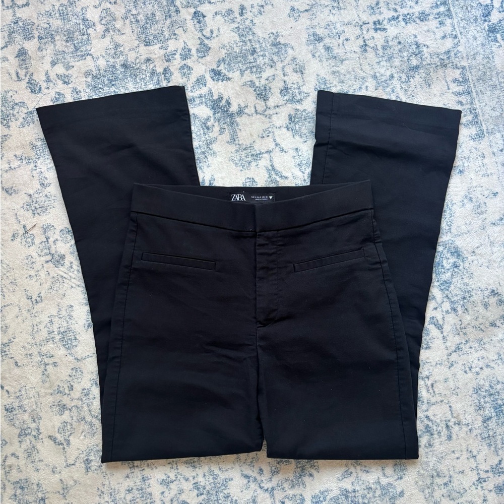Zara cropped flare pants